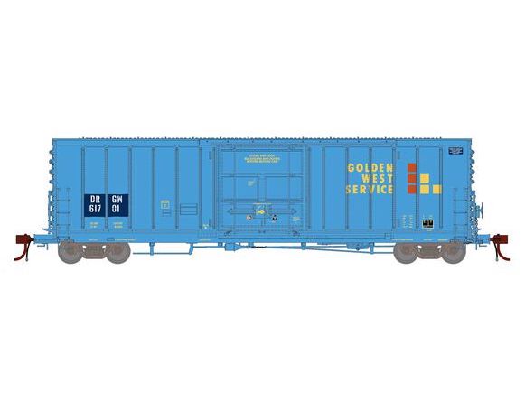 Athearn Genesis G26889 HO Scale 50' PC&F Ext. Post Boxcar Primed For Grime Ex-GWS D&RGW 61701