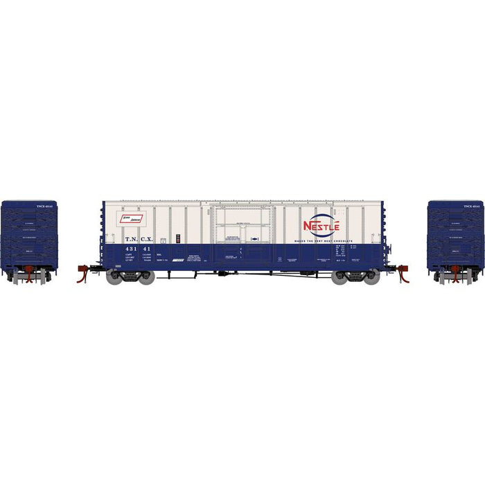 Athearn Genesis G26895 HO Scale 50' PC&F Ext. Post Boxcar Nestle TNCX 43141