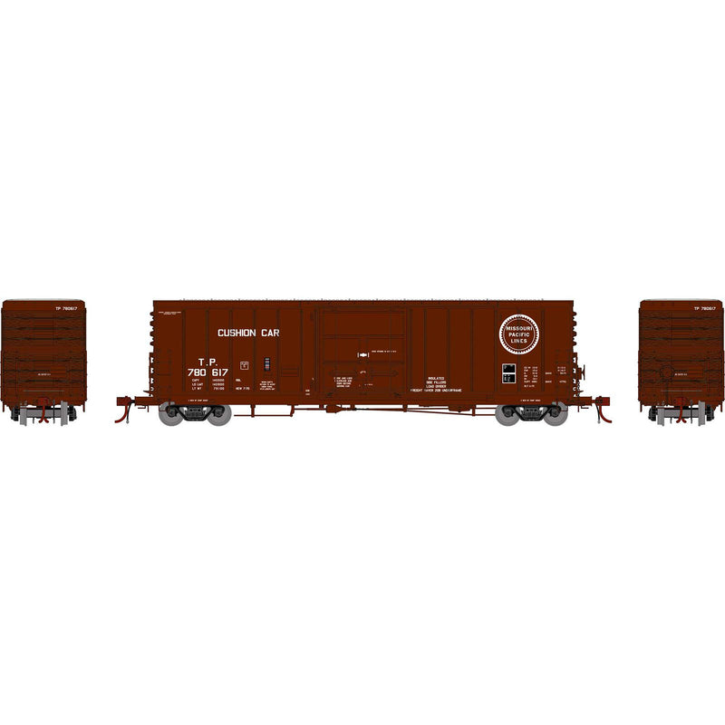 Athearn Genesis G26901 HO Scale 50' PC&F Ext. Post Boxcar Texas & Pacific TP 780617