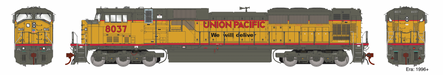 Athearn Genesis G27278 HO Scale EMD SD90MAC Union Pacific UP 8037