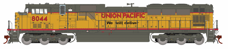 Athearn Genesis G27279 HO Scale EMD SD90MAC Union Pacific UP 8044