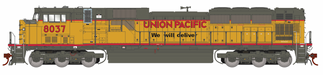 Athearn Genesis G27378 HO Scale EMD SD90MAC Union Pacific UP 8037 DCC Sound