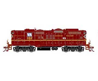 Athearn Genesis G30621 HO Scale EMD GP18 Lehigh Valley LV 302