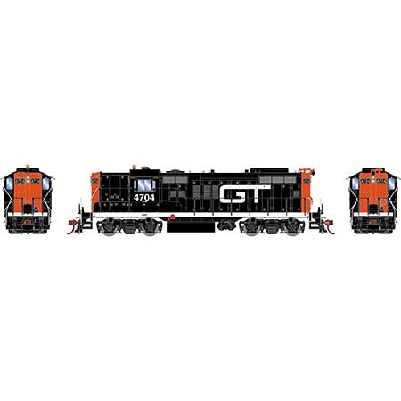 Athearn Genesis G30633 HO Scale EMD GP18 Grand Trunk Western GTW 4704