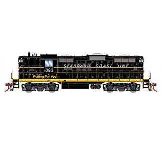Athearn Genesis G30732 HO Scale EMD GP18 Seaboard Coast Line SCL 1063 DCC and Sound