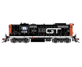 Athearn Genesis G30734 HO Scale EMD GP18 Grand Trunk Western GTW 4706 DCC and Sound