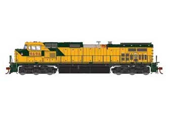 Athearn Genesis G31562 HO Scale Dash 9-44CW Ex C&NW UP 9696 DCC Sound