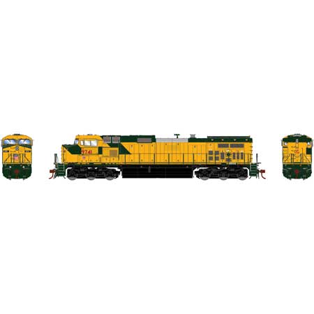 Athearn Genesis G31563 HO Scale Dash 9-44CW Ex C&NW UP 9741 DCC Sound