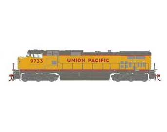 Athearn Genesis G31678 HO Scale Dash 9-44CW Union Pacific UP 9733 DCC Sound