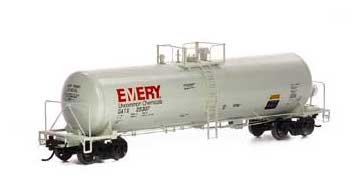 Athearn Genesis G40165 HO Scale GATC 20,000 Gal Tank Car Emery GATX 29307