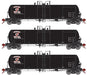 Athearn Genesis G40195 HO Scale GATC 20,000 Gal Tank Car GI GATX 3 Pack