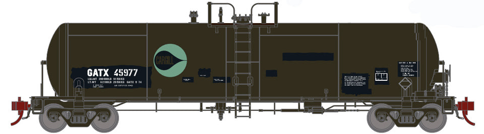 Athearn Genesis G40199 HO Scale GATC 20,000 Gal Tank Car Cargill GATX 45977