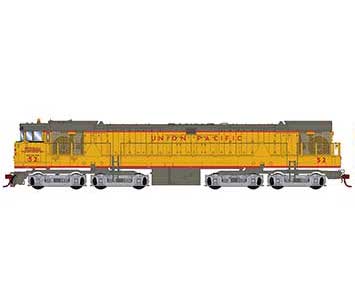 Athearn Genesis G41177 HO Scale GE U50 Diesel Union Pacific UP 52 DCC Sound