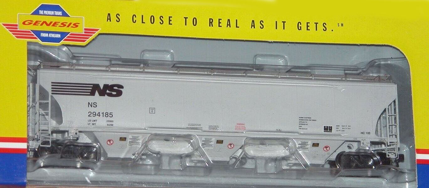Athearn Genesis G4267 HO Scale Trinity 5161 Covered Hopper Norfolk Southern NS 294185