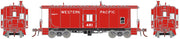 Athearn Genesis G63030 HO Scale 481 Class Bay Window Caboose with Lights WP 481 - NOS