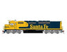 Athearn Genesis G64122 HO Scale EMD SDP40F Diesel Santa Fe ATSF 5253