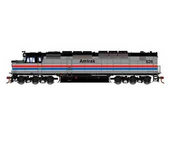 Athearn Genesis G64218 HO Scale EMD SDP40F Diesel Amtrak 526 DCC Sound