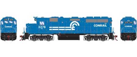 Athearn Genesis G64697 HO Scale GP40-2 Conrail CR 3278 DCC & Sound