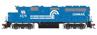 Athearn Genesis G64697 HO Scale GP40-2 Conrail CR 3278 DCC & Sound