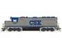 Athearn Genesis G64828 HO Scale GP40-2 "Stealth Gray" CSXT 6427