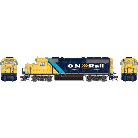 Athearn Genesis G64838 HO Scale GP40-2 Ontario Northland ONT 2200