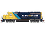 Athearn Genesis G64838 HO Scale GP40-2 Ontario Northland ONT 2200