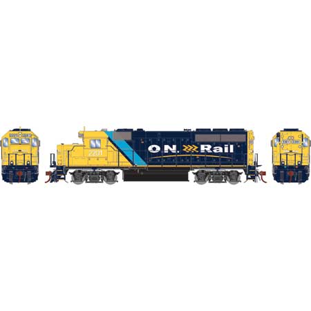 Athearn Genesis G64839 HO Scale GP40-2 Ontario Northland ONT 2201