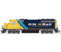 Athearn Genesis G64839 HO Scale GP40-2 Ontario Northland ONT 2201