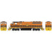 Athearn Genesis G64841 HO Scale GP40-2L Quebec-Gatineau Railway QGRY 3014