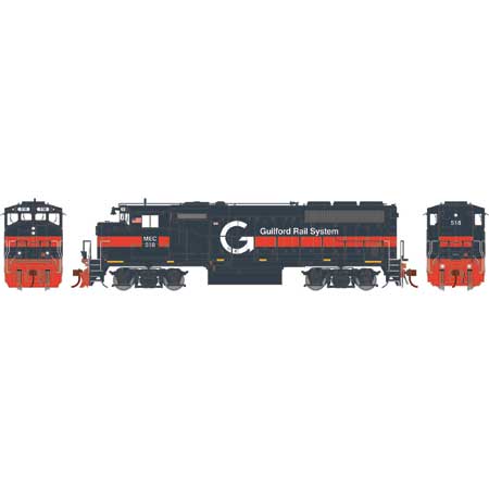 Athearn Genesis G64845 HO Scale GP40-2L Guilford MEC 518