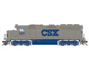 Athearn Genesis G64930 HO Scale GP40-2 "Stealth Gray" CSXT 6441 DCC & Sound