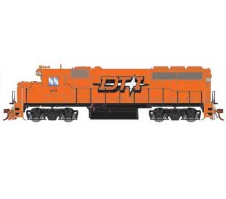 Athearn Genesis G64931 HO Scale GP40-2 Detroit Toledo & Ironton DT&I 407 DCC Sound