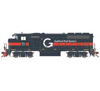 Athearn Genesis G64943 HO Scale GP40-2L Guilford MEC 510 DCC & Sound