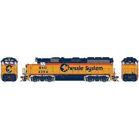 Athearn Genesis G65076 HO Scale GP40-2 Chessie System B&O 4294