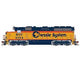 Athearn Genesis G65076 HO Scale GP40-2 Chessie System B&O 4294