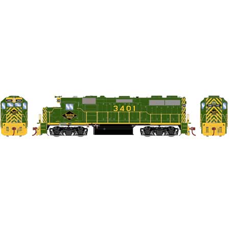 Athearn Genesis G65523 HO EMD GP39-2 Reading RDG 3401