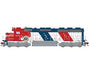 Athearn Genesis G65708 HO Scale EMD SD45-2 Santa Fe Bicentennial ATSF 5704