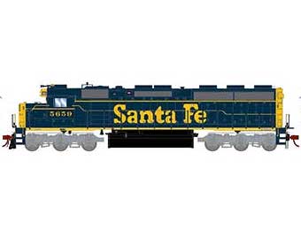 Athearn Genesis G65711 HO Scale EMD SD45-2 Santa Fe ATSF 5659