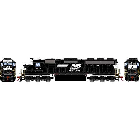 Athearn Genesis G65716 HO Scale EMD SD45-2 Norfolk Southern NS 1703