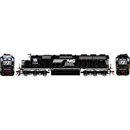 Athearn Genesis G65717 HO Scale EMD SD45-2 Norfolk Southern NS 1705