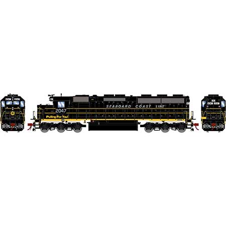 Athearn Genesis G65719 HO Scale EMD SD45-2 Seaboard Coast Line SCL 2047