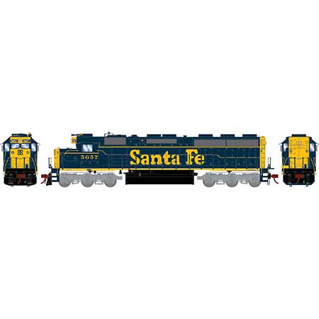 Athearn Genesis G65809 HO Scale EMD SD45-2 Santa Fe ATSF 5657 DCC Sound