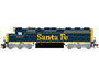 Athearn Genesis G65811 HO Scale EMD SD45-2 Santa Fe ATSF 5659 DCC Sound