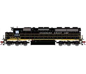 Athearn Genesis G65820 HO Scale EMD SD45-2 Seaboard Coast Line SCL 2053 DCC Sound