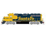Athearn Genesis G65832 HO Scale EMD GP50 Santa Fe ATSF 3822