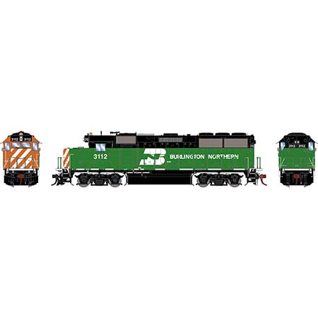 Athearn Genesis G65924 HO Scale EMD GP50 Burlington Northern BN 3112 DCC Sound