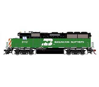 Athearn Genesis G65924 HO Scale EMD GP50 Burlington Northern BN 3112 DCC Sound