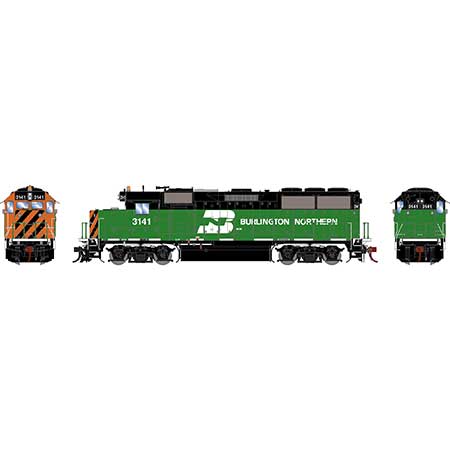 Athearn Genesis G65926 HO Scale EMD GP50 Burlington Northern BN 3141 DCC Sound