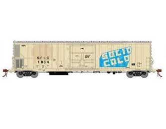 Athearn Genesis G66315 HO Scale FGE 57' Mechanical Reefer Ex-Solid Cold SFLC 1834