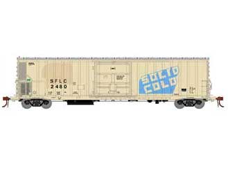 Athearn Genesis G66316 HO Scale FGE 57' Mechanical Reefer Ex-Solid Cold SFLC 2480